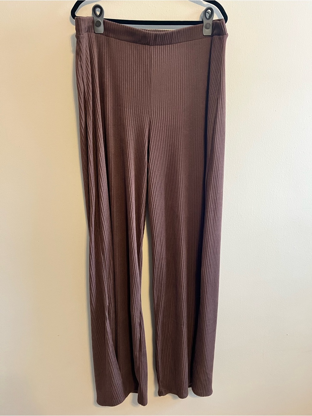 NWT! Fashion Nova Ribbed V-Neck Two-Piece Set - Brown | Women’s 3X - Picture 8 of 10